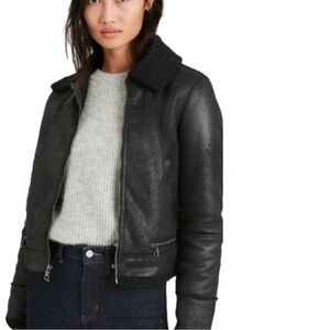 Banana Republic Vegan
Shearling Jacket
